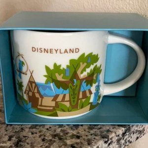 Starbucks You Are Here Collection Disneyland Adventureland Mug - New In Box